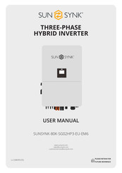 SunSynk SUNSYNK-80K-SG02HP3-EU-EM6 User Manual