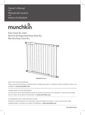 Munchkin Easy Close XL Owner's Manual