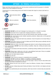 pcl APT660 Instructions Manual