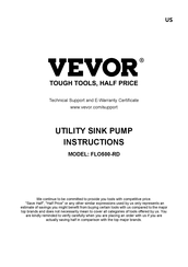 VEVOR FLO500-RD Instructions Manual