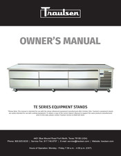 Traulsen TE048HT Owner's Manual