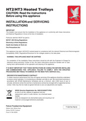 Falcon HT3 Installation And Servicing