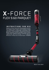 Rowenta X-Force Flex 9.60 Instructions For Use Manual