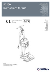 Nilfisk-Advance 107408100 Instructions For Use Manual