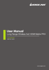 IOGear GWHDMS52MBK2 User Manual