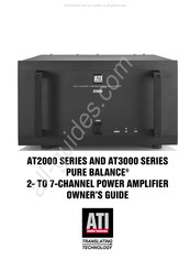 ATI Technologies PURE BALANCE AT3005 Owner's Manual