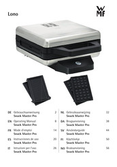 WMF Lono Snack Master Pro Operating Manual