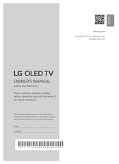 LG OLED65G5 Series Owner's Manual