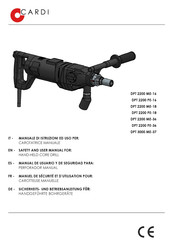 Cardi DPT 2200 ME-18 Safety And Users Manual