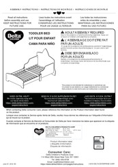 Delta Children BB81445SA-1223 Assembly Instructions Manual