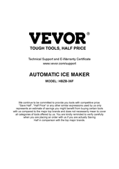 VEVOR HBZB-36F Manual