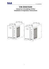 S&A CW-5000DG Installation & Operation Instructions