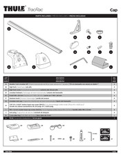 Thule TracRac Cap Manual