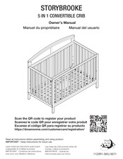 Dream On Me STORYBROOKE 6571-PG Owner's Manual