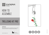 Palram CANOPIA TRELLISING KIT PRO HG1024 How To Assemble