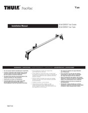 Thule TracRac 29056XT Installation Manual
