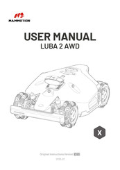 MAMMOTION LUBA 2 AWD 10000HX User Manual