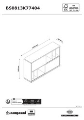 composad BS0813K77404 Assembly Instructions Manual