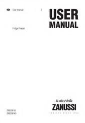 Zanussi ZRB228FXO User Manual