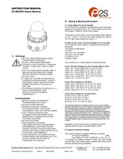 E2S D1 B2XH2 Series Instruction Manual