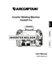 ARCCAPTAIN TIG205P Pro User Manual