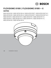 Bosch NDE-8703-RX-H Installation Manual