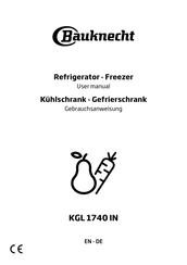 Bauknecht KGL 1740 IN User Manual