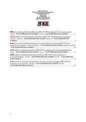BRUUDT NAVTOMTOM-GSX-S1000F Installation Instructions Manual