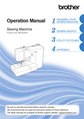 Brother 888-E48 Operation Manual