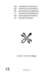 Beko K54275HEB Installation Instructions Manual