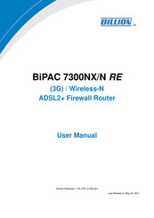 Billion BiPAC 7300N RE User Manual
