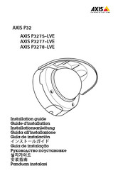 Axis P3278-LVE Installation Manual