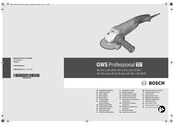 Bosch Professional GWS 18-125 SPL Original Instructions Manual