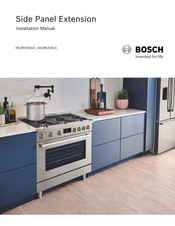 Bosch HEZ9YZ04UC Installation Manual