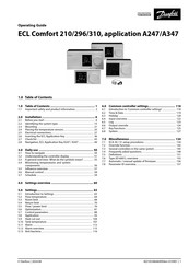 Danfoss Application Key A247 Operating Manual