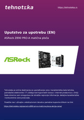 ASROCK Z890 PRO-A User Manual