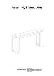 Tribesigns LITTLE TREE HOGA-F2002 Assembly Instructions Manual