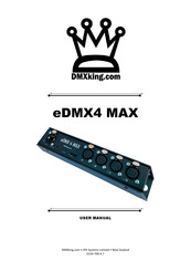 DMXking.com eDMX4 MAX User Manual