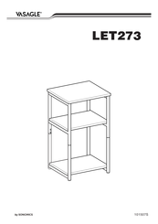 Songmics VASAGLE LET273 Manual