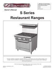 Southbend S36D-NG Owner's Manual