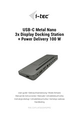 i-tec C31FLATPRO100 User Manual
