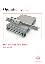 Canon Oce Arizona 2240 GT Operation Manual