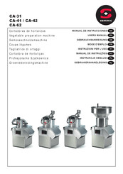 Sammic CA-42 User Manual