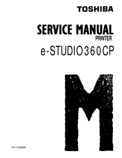 Toshiba e-STUDIO 360CP Service Manual