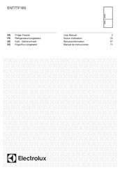 Electrolux ENT7TF18S User Manual