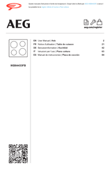 AEG IKB84433F User Manual