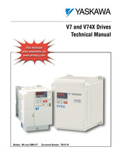 YASKAWA GPD315 Installation Instructions Manual
