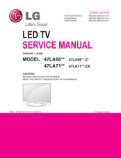 LG 47LA660V Service Manual