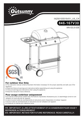 Outsunny 846-167V30 Instruction Manual
