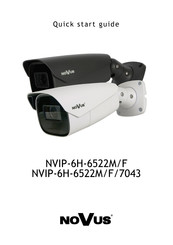 Novus NVIP-6H-6522M/F/7043 Quick Start Manual